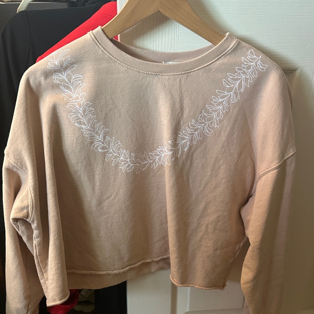 Mahina Made Crop Sweatshirt